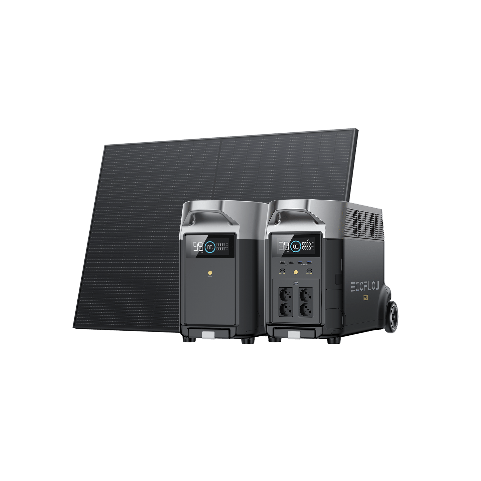 Generador solar EcoFlow DELTA Pro (FV 400 W rígido)  EcoFlow Europe   