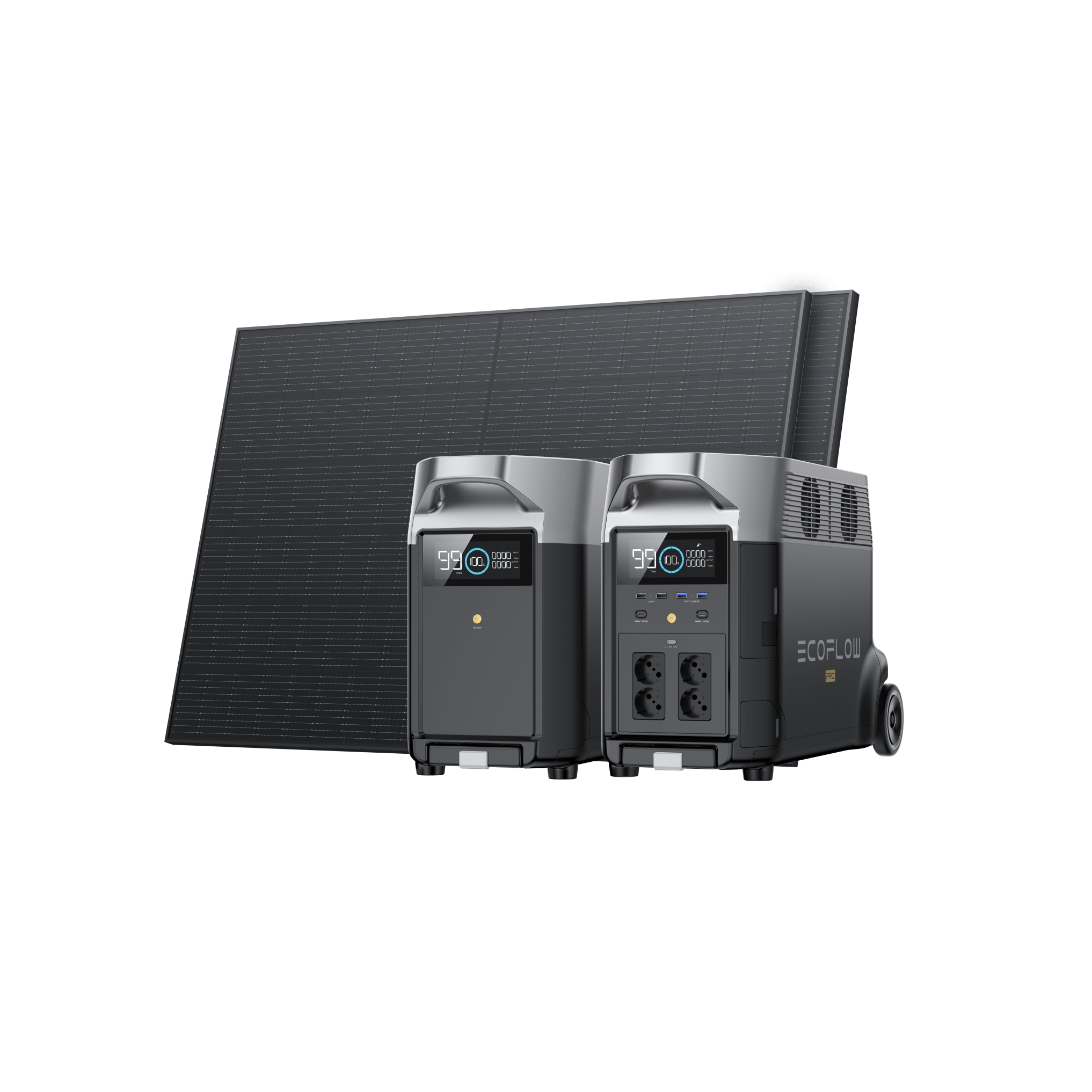 Generador solar EcoFlow DELTA Pro (FV 400 W rígido) - EcoFlow ES