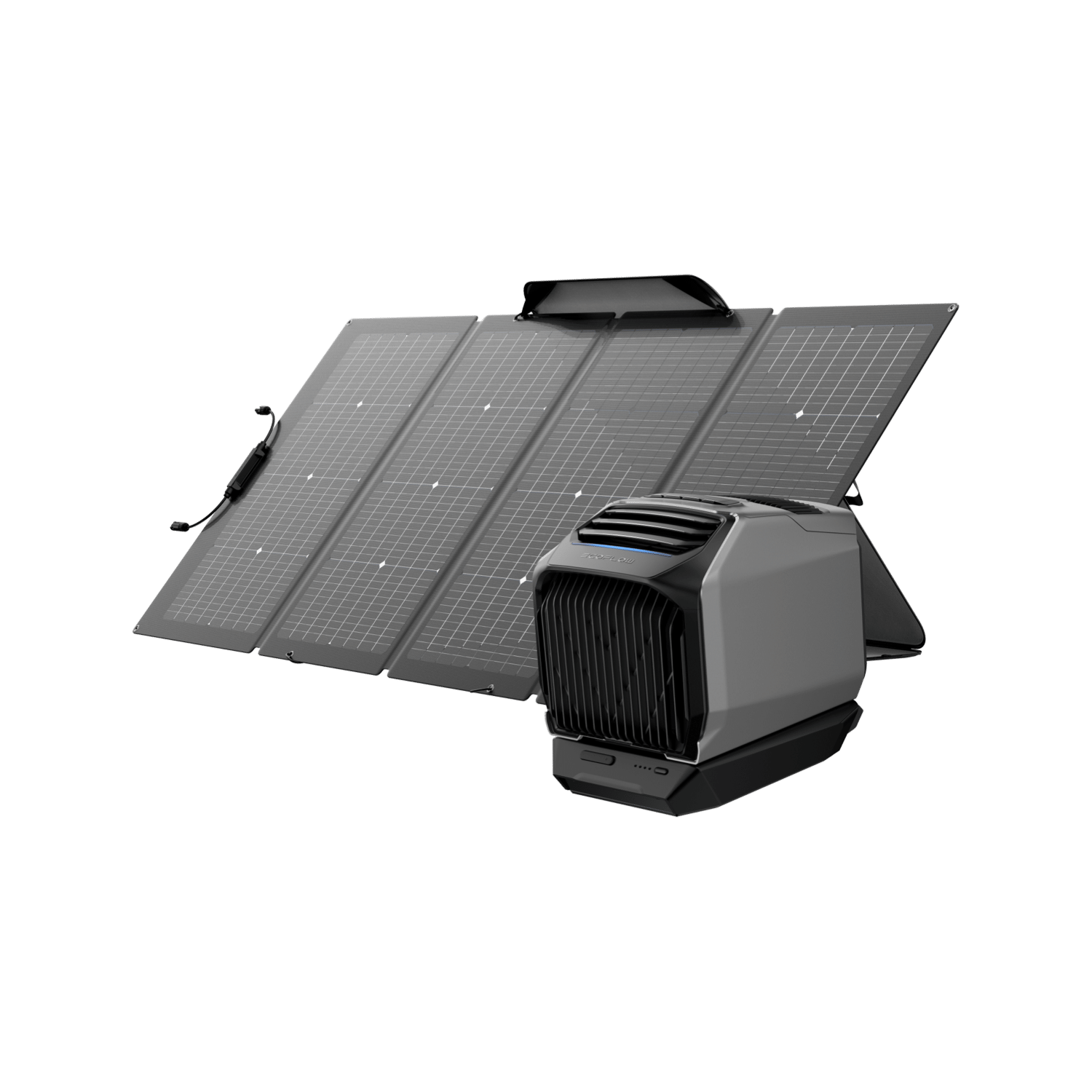 Aire acondicionado portátil EcoFlow WAVE 2  EcoFlow Europe WAVE 2 + Batería Adicional + Panel Solar de 220W  