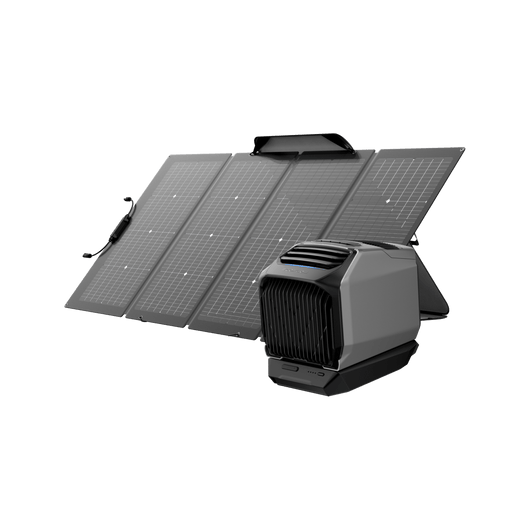 Aire acondicionado portátil EcoFlow WAVE 2  EcoFlow Europe WAVE 2 + Batería Adicional + Panel Solar de 220W  
